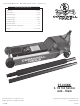 Cornwell Tools CTJ35BK Operating Manual
