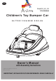 Avson 370-209V80 Owner's Manual With Assembly Instructions