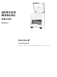 Thermo Scientific Centra-W Cell Washer Service Manual