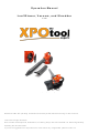 XPOtool 61955 Operation Manual