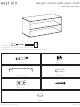 West Elm bergen closet wide open shelf Assembly Instructions