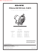 STA-RITE PEAXSG-126 Owner's Manual