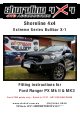 Shoreline 4x4 Extreme Series Fitting Instructions Manual