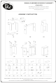Lloyd Pascal SINGLE MIRROR DOOR CABINET Assembly Instructions Manual