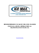 Southeast Cooler Corporation Ice Max IBM300 Installation, Operation & Maintenance Manual