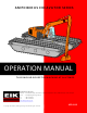 EIK AMPHIBIOUS EXCAVATOR Series Operation Manual