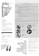 julu Laundry Ladder Instructions