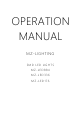 MZ-LIGHTING MZ-LED884 Operation Manual