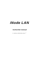 Elsat iNode LAN Instruction Manual
