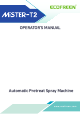 Ecofreen MiSTER-T2 pro Operator's Manual