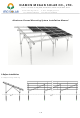 MG SOLAR Aluminum Ground Mounting System Installation Manual