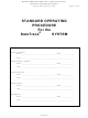 MESA LABORATORIES DataTrace MPIII Standard Operating Procedure