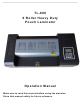 Lamination Depot TL-600 Operation Manual