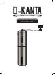 D-KANTA MG01 Manual