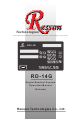 Resson Technologies RD-14G Operation Manual