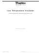 Thermo Scientific 3554-35A Operator's Manual And Parts List