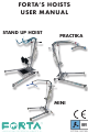 FORTA STAND UP HOIST User Manual