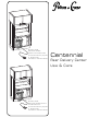 Pelton & Crane Centennial RD36 Use & Care Manual