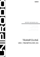UNIPRODO UNI TRAMPOLINE 04 User Manual
