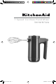 KitchenAid 5KHMB732A User Manual