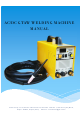 Soham Impex SI-TIG-300 Operating Manual