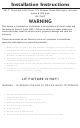 Volt LPL-PLKIT Installation Instructions