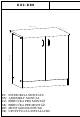 GALA MEBLE K02-D80 Assembly Manual