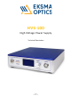 EKSMA OPTICS HVS-100 Technical Description