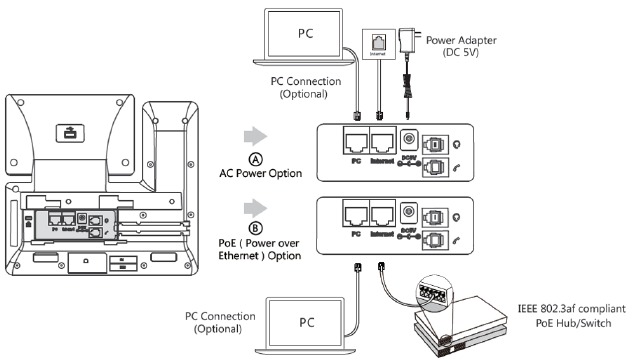 Yealink SIP-T54W Prime Business Phone Quick Start Guide | ManualsLib