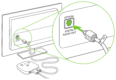 Connecting to an audio device