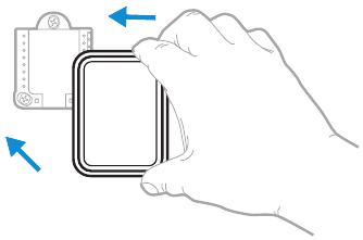 Mounting thermostat Step 1