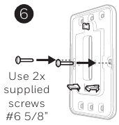 Optional Cover Plate installation Step 2