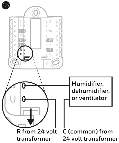 Whole house humidifier, dehumidifier, or ventilator Step 3