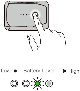 Check the Battery Levels Step 1