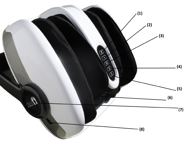 Cloud Foot Massager Machine Quick Start Guide ManualsLib
