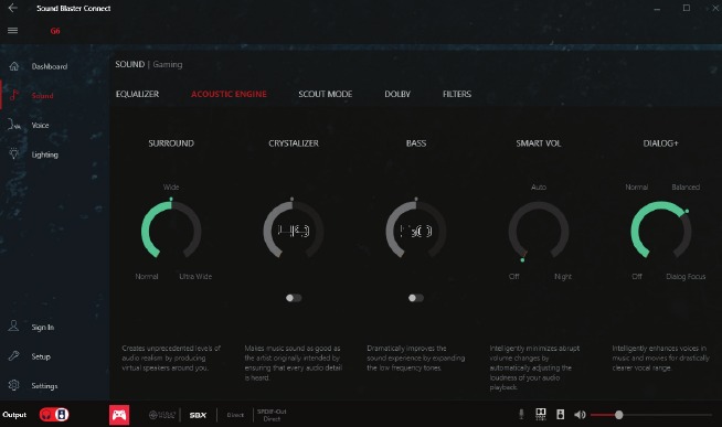 Pre-defined audio Profiles