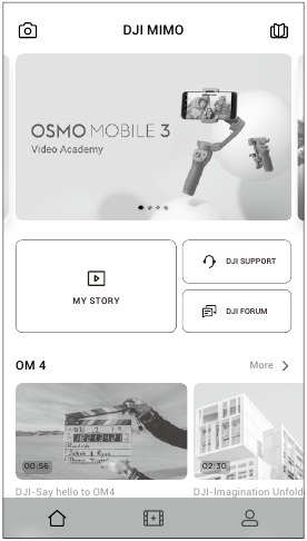 DJI Mimo App