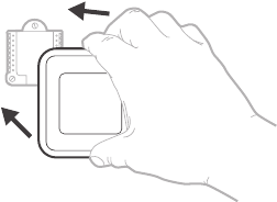 Mounting thermostat Step 1