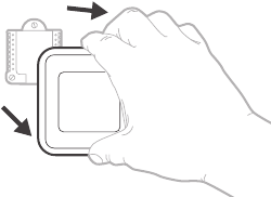 Mounting thermostat Step 2