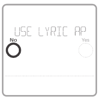 Setup using the thermostat Step 2