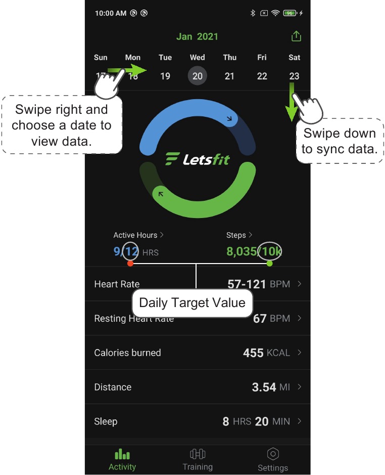 Letsfit Smart Watch ID205L Manual ManualsLib