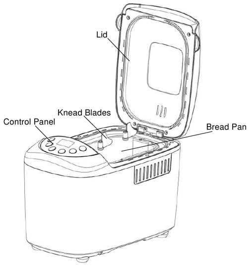 West Bend 3-Pound Bread Maker, 47413