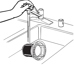 Cleaning instructions Step 1