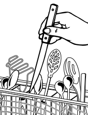 Prepare and Load the Dishwasher Step 4