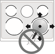 Figure 14: Cooktop care