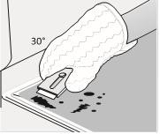 Figure 15: Cooktop cleaning