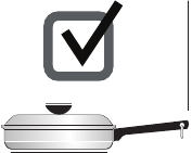 Figure 2: Proper cookware Step 1