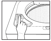 PRETREATING BEFORE RUNNING A WASH CYCLE Step 2