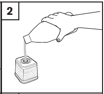 USING THE PRETREAT FABRIC BRUSH Step 2