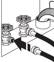 Connect Inlet Hoses Step 1